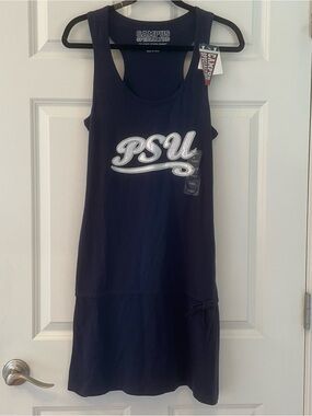 Campus Specialties PSU (Penn State Univ) NWT Junior Size Large Blue Tank Dress